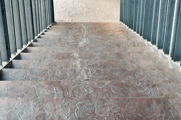 Cost of Concrete Stair Stamping in San Clemente
