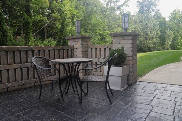 Cost of Stamped Cement Patio Service in San Clemente