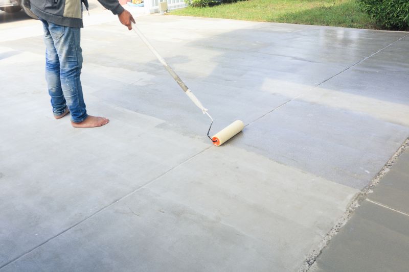 Concrete Driveway Staining